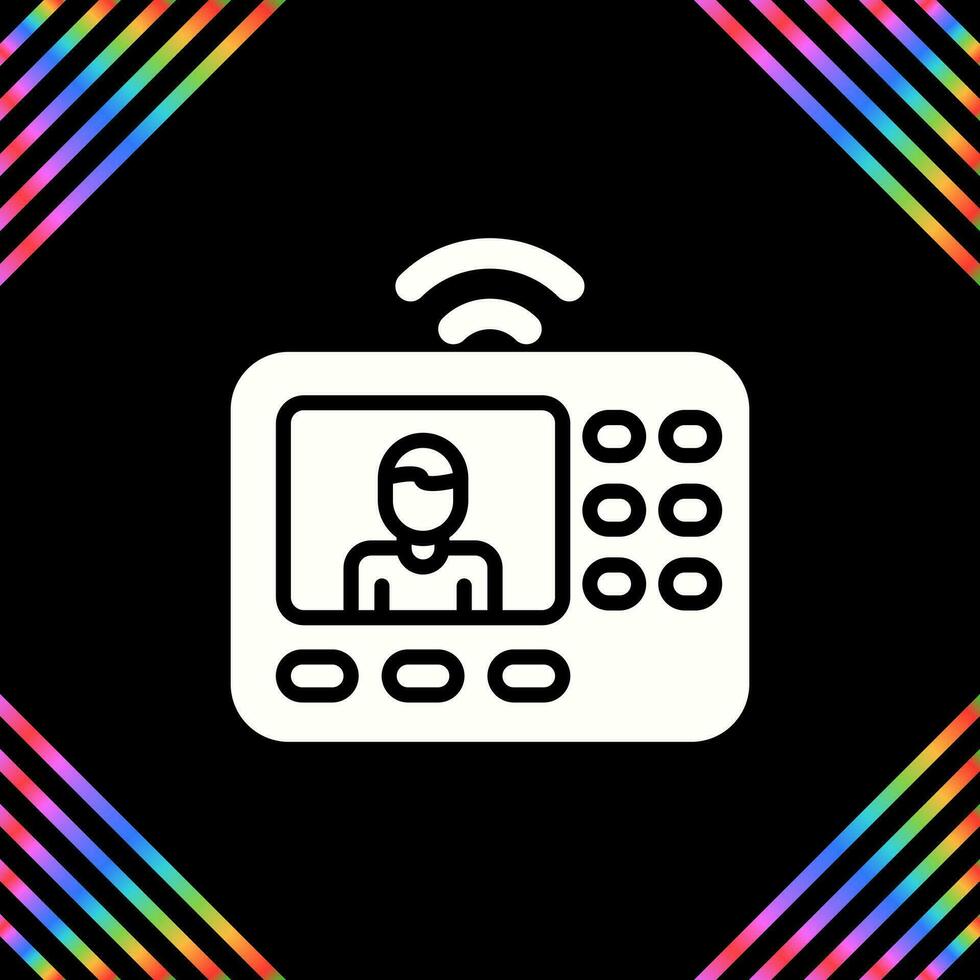 Intercom System Vector Icon