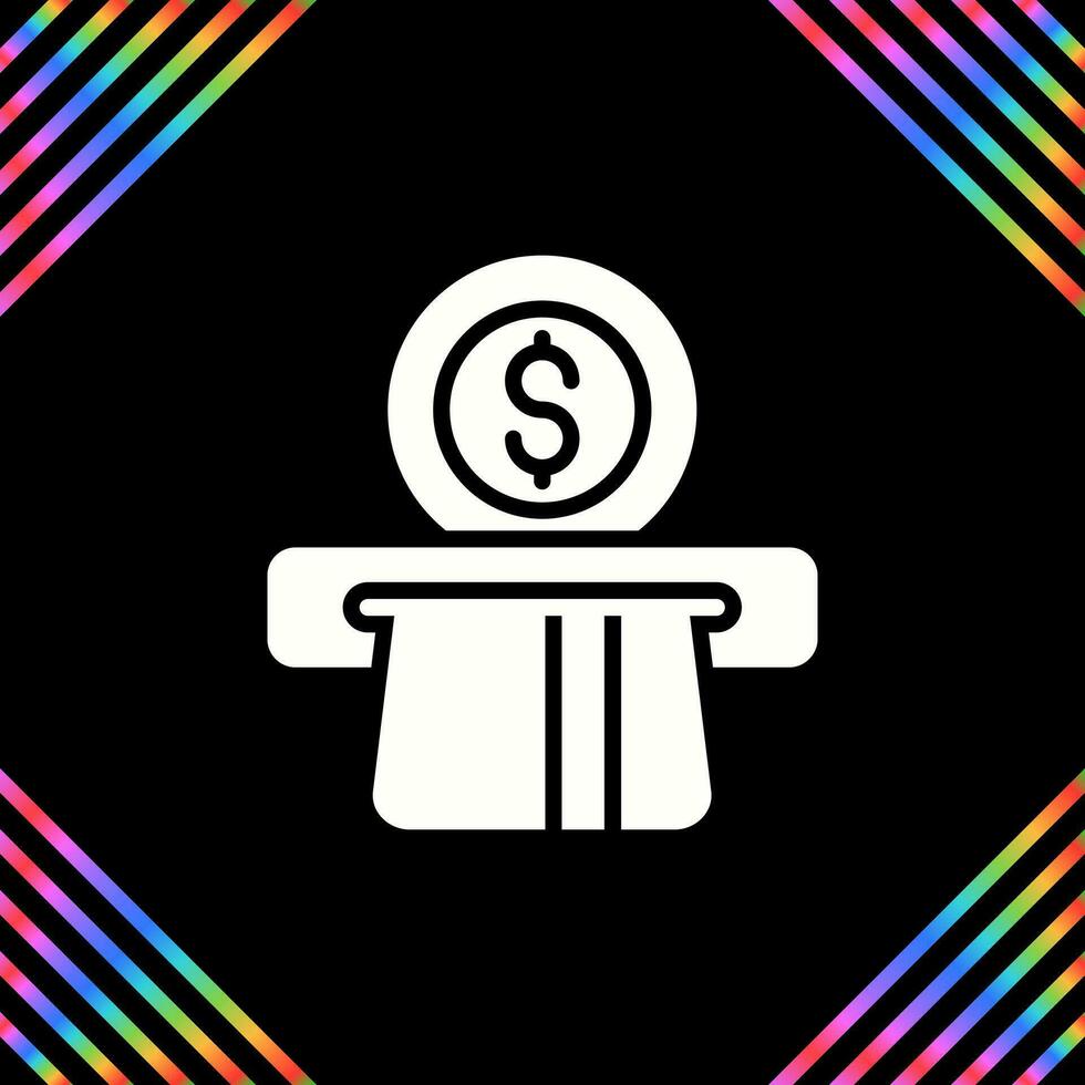 Automated Teller Machine Vector Icon