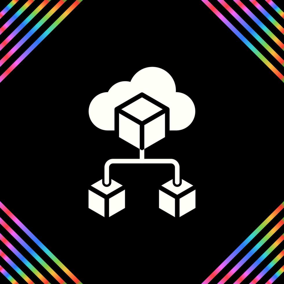 Cloud Infrastructure Vector Icon