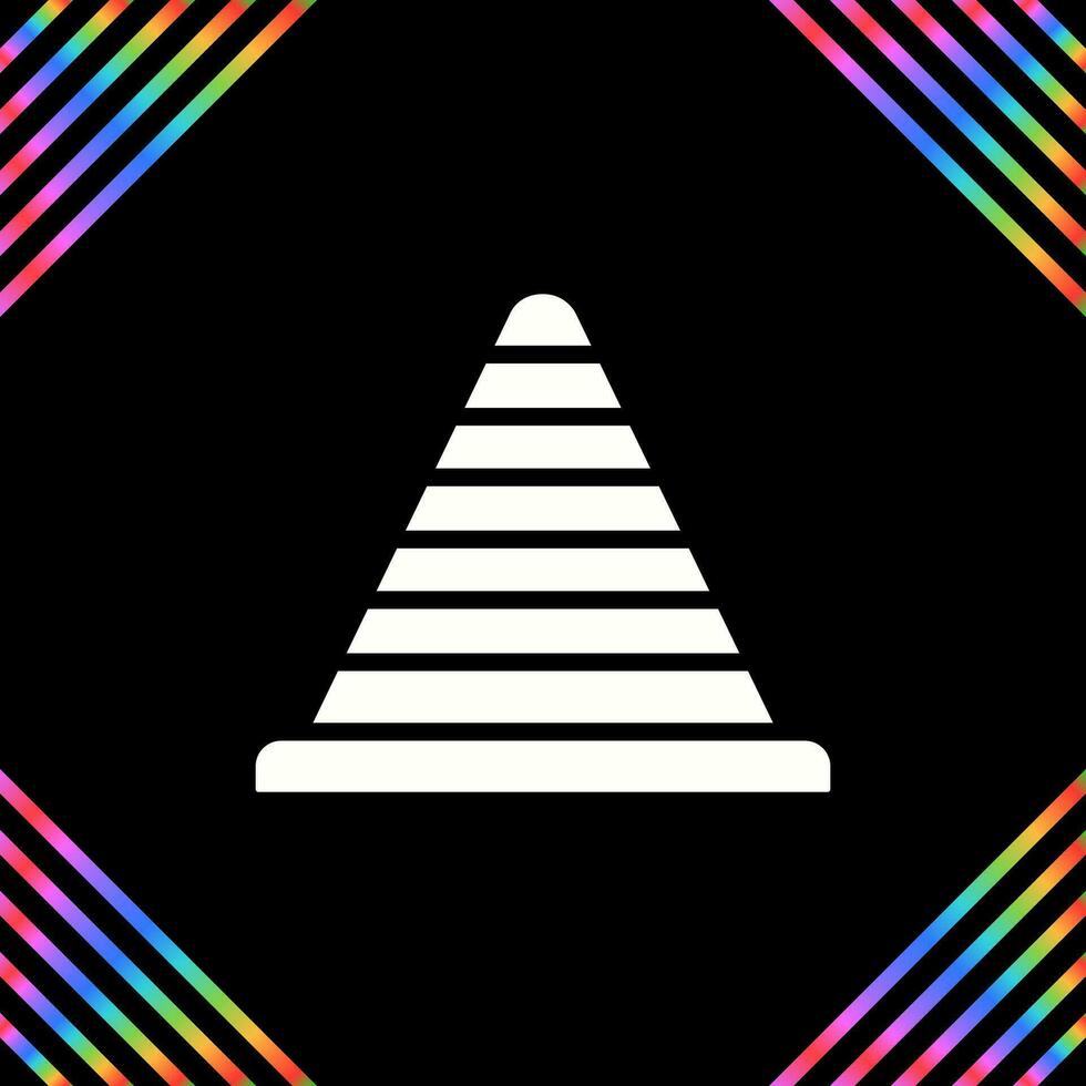 Traffic cone Vector Icon