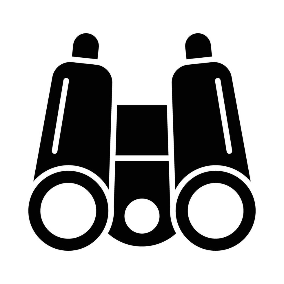 Binoculars Vector Glyph Icon For Personal And Commercial Use.