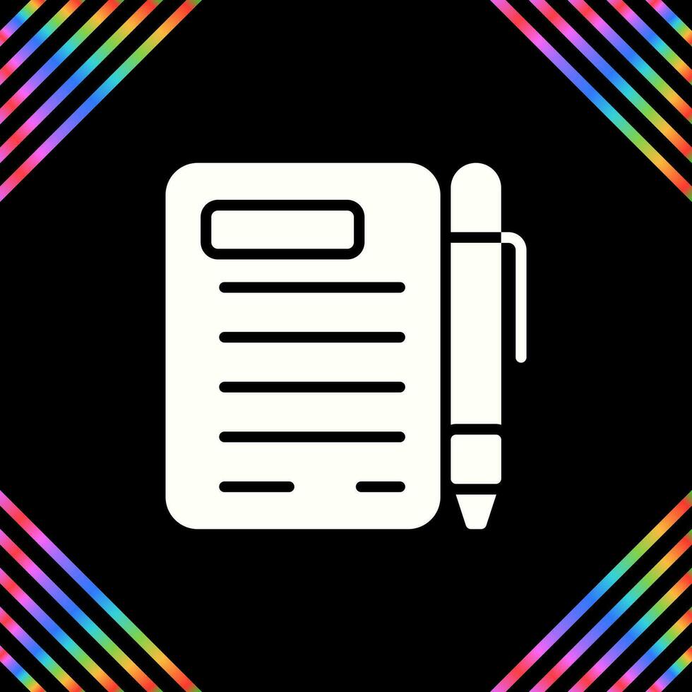 Contact Form Vector Icon