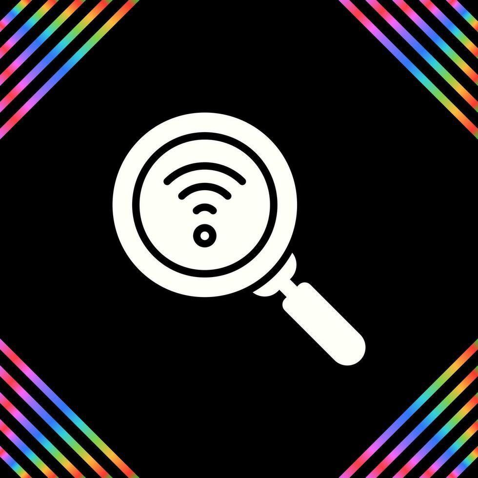 Network Discovery Vector Icon