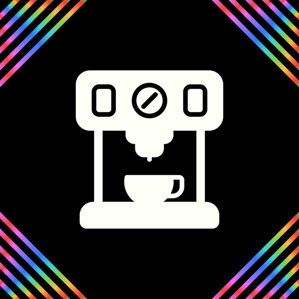 Coffee Maker with Wi-Fi Vector Icon