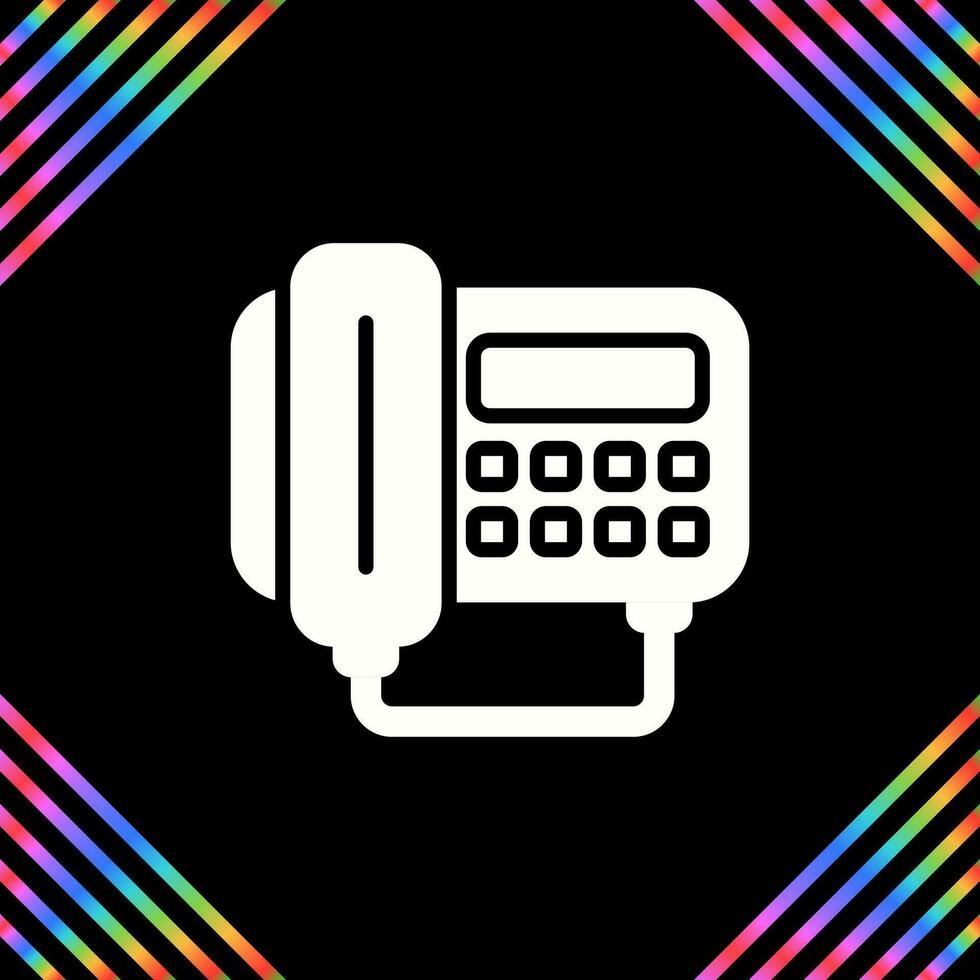 Fax Machine Vector Icon