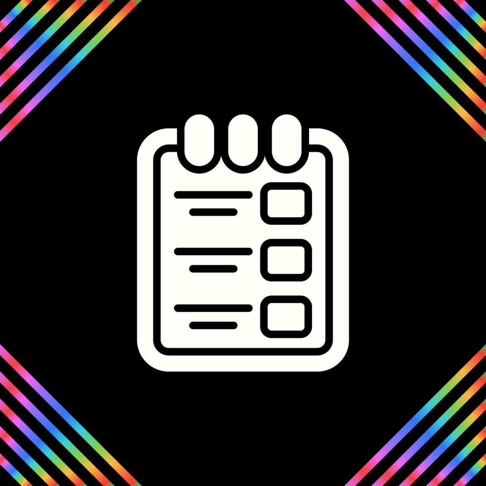 Task list with clipboard Vector Icon