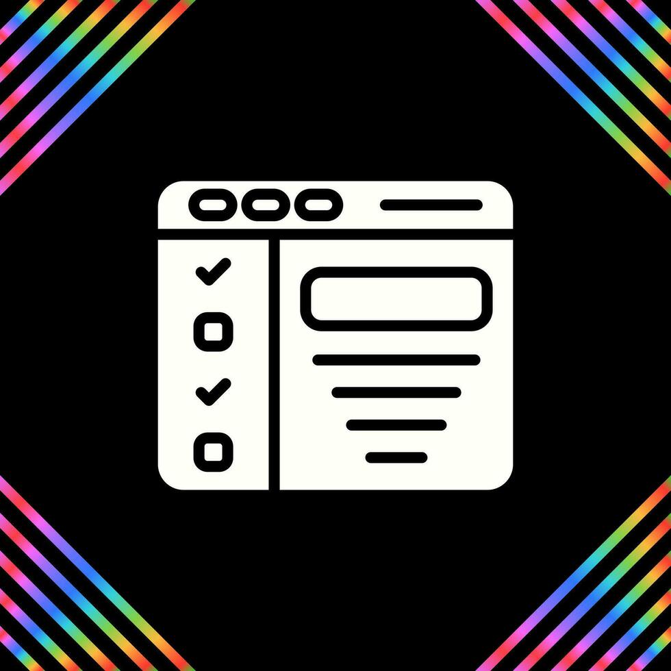 Design Brief Vector Icon