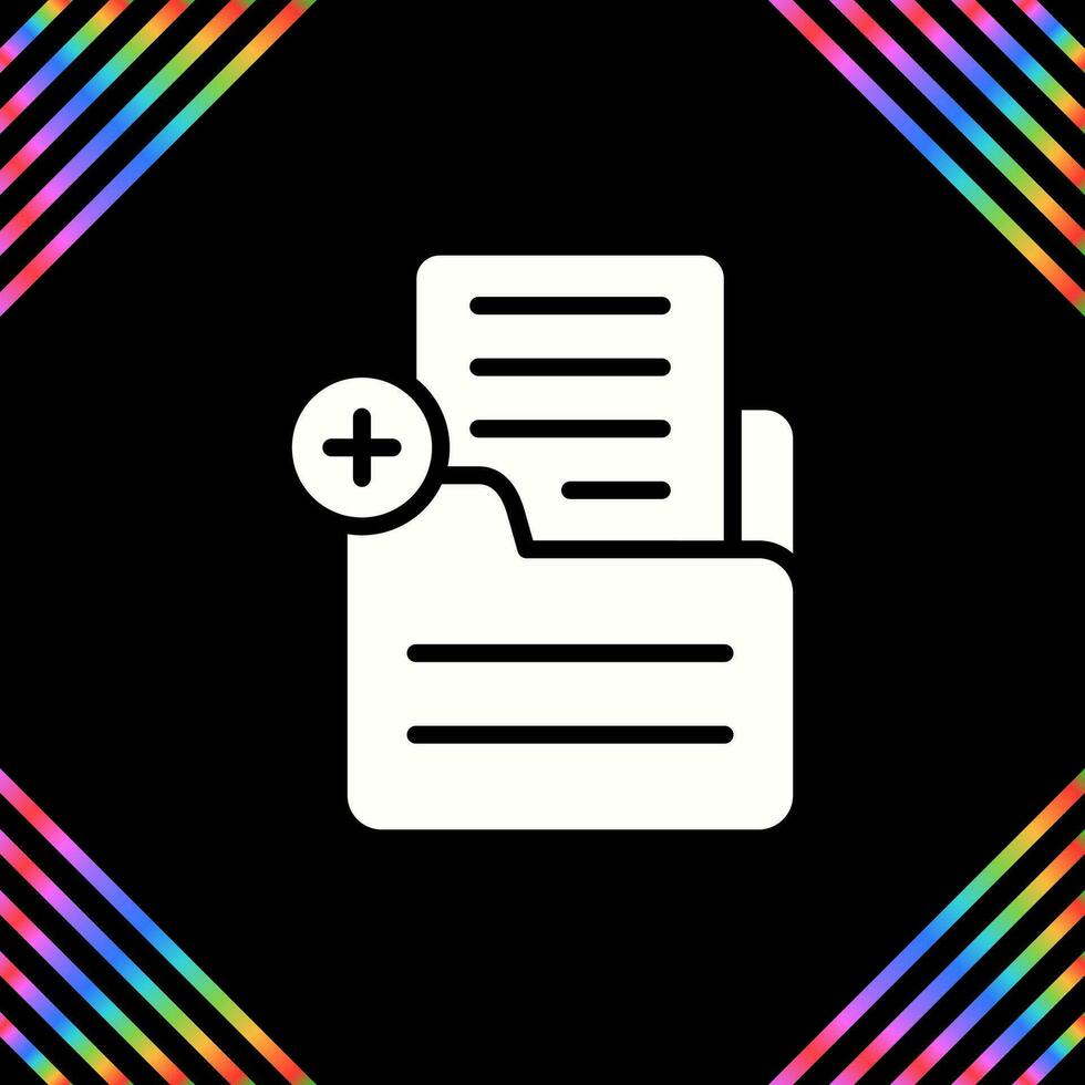 Document Add Vector Icon