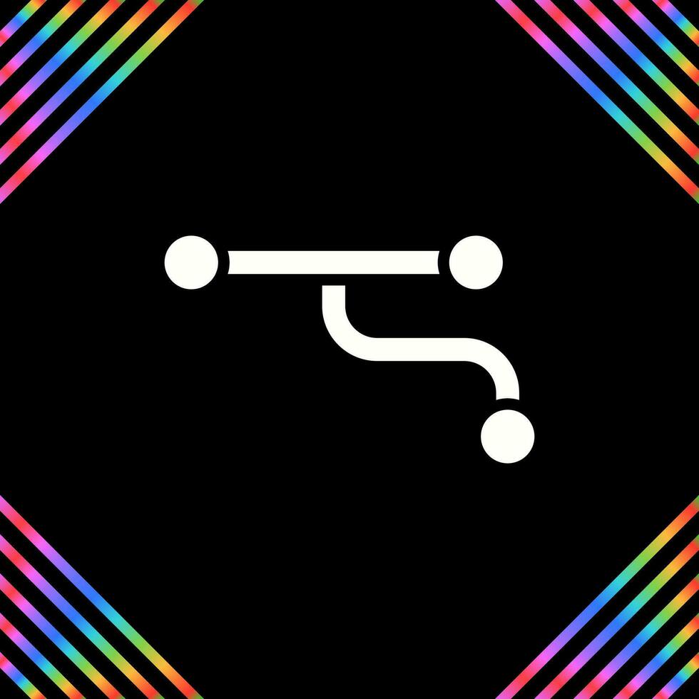 Divergence Vector Icon