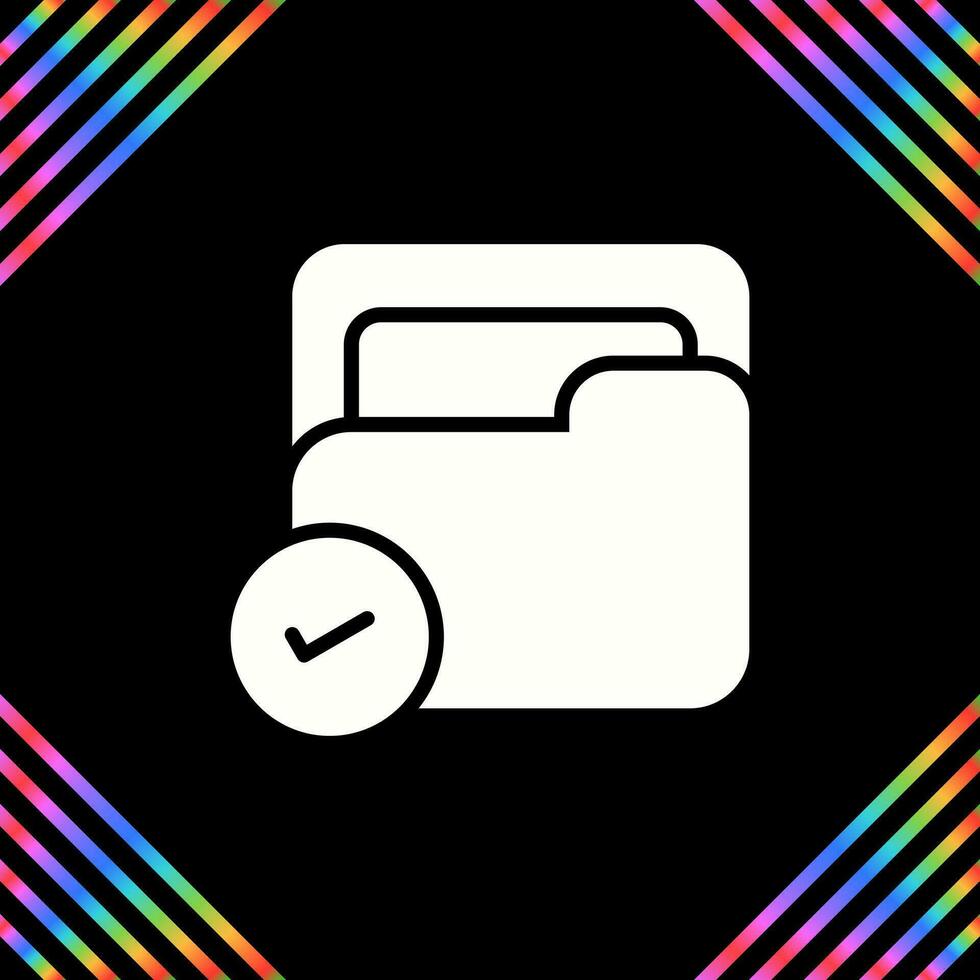 Accept Document Vector Icon