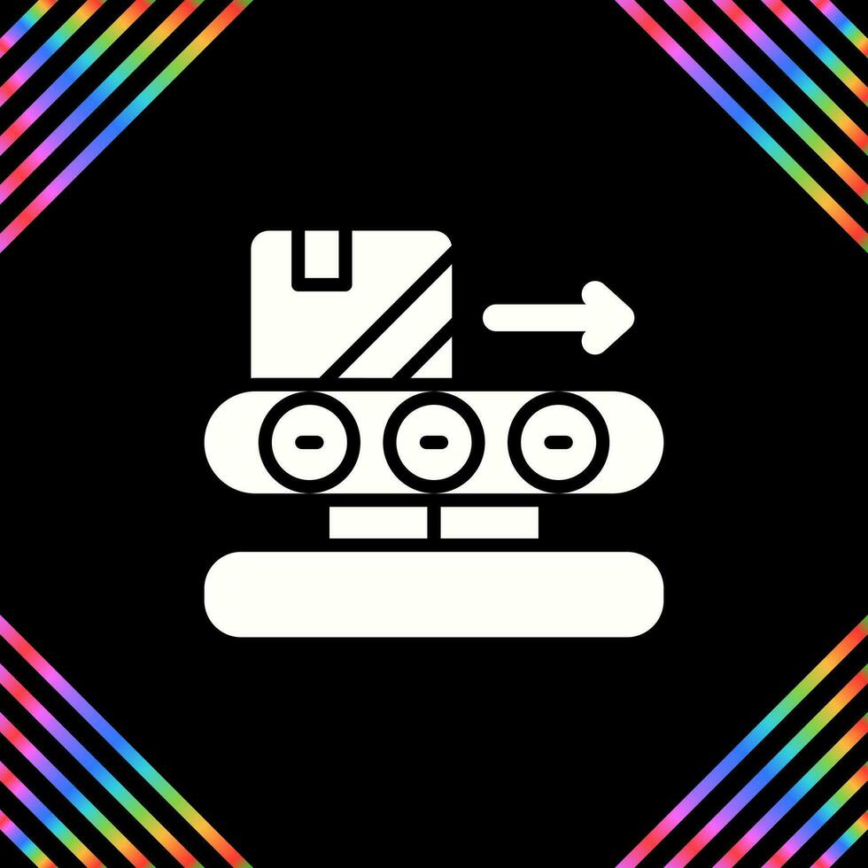 Conveyor Belt Vector Icon