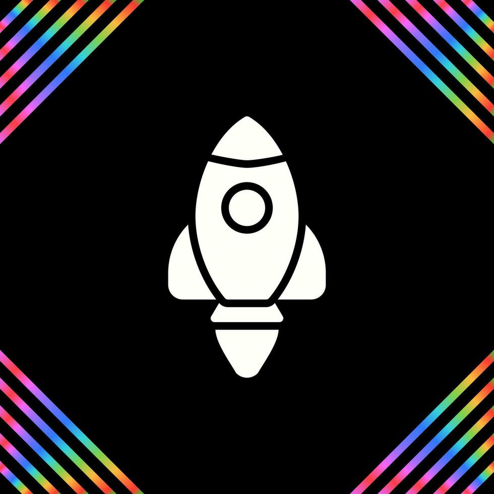 Rocket Lunch Vector Icon