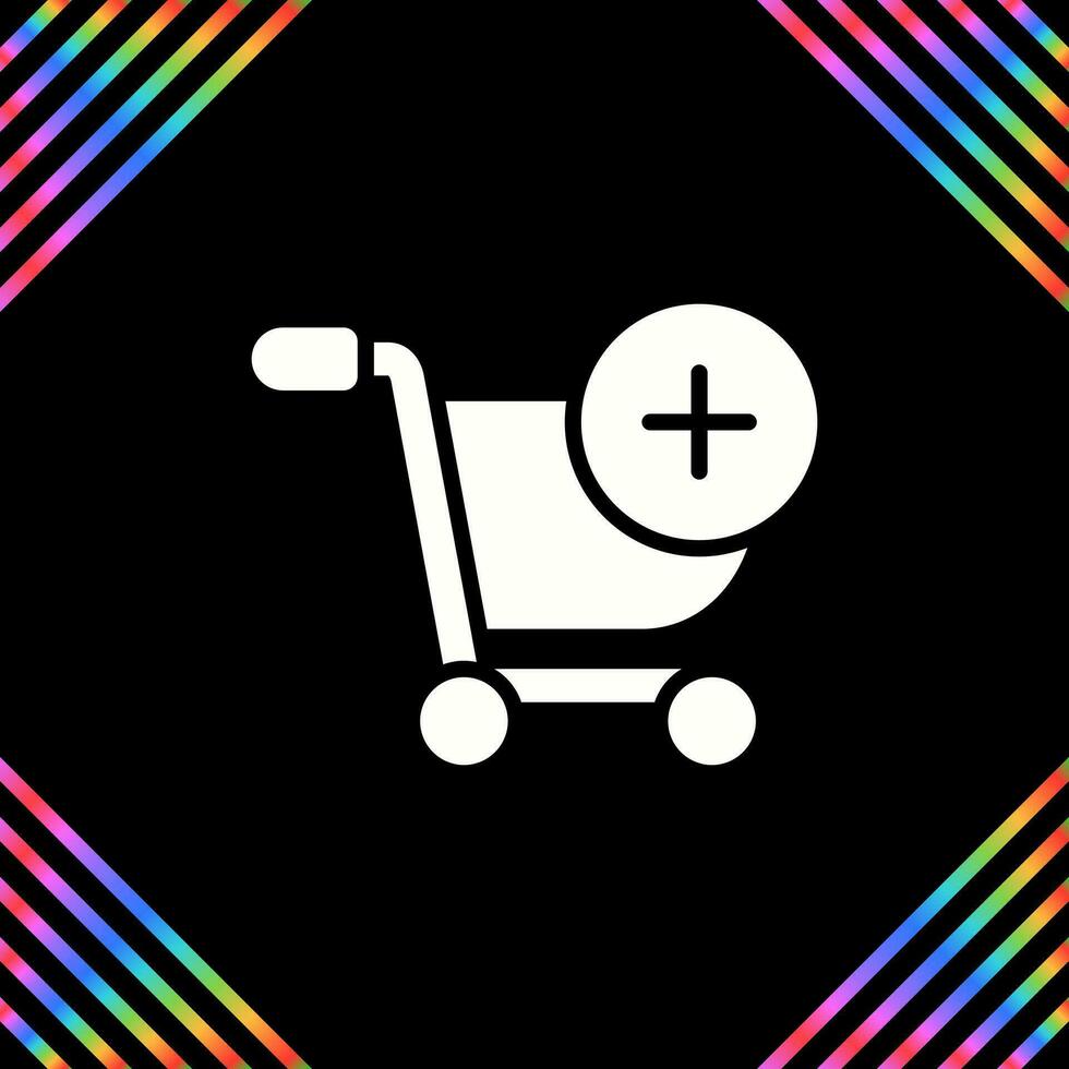 Shoping Cart Add Vector Icon