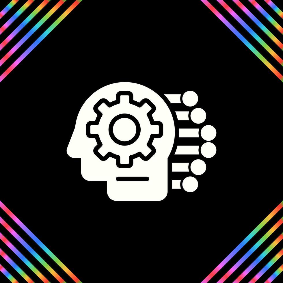 Machine Learning Vector Icon