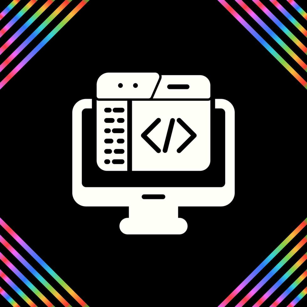 Code Editor Vector Icon 27741631 Vector Art at Vecteezy