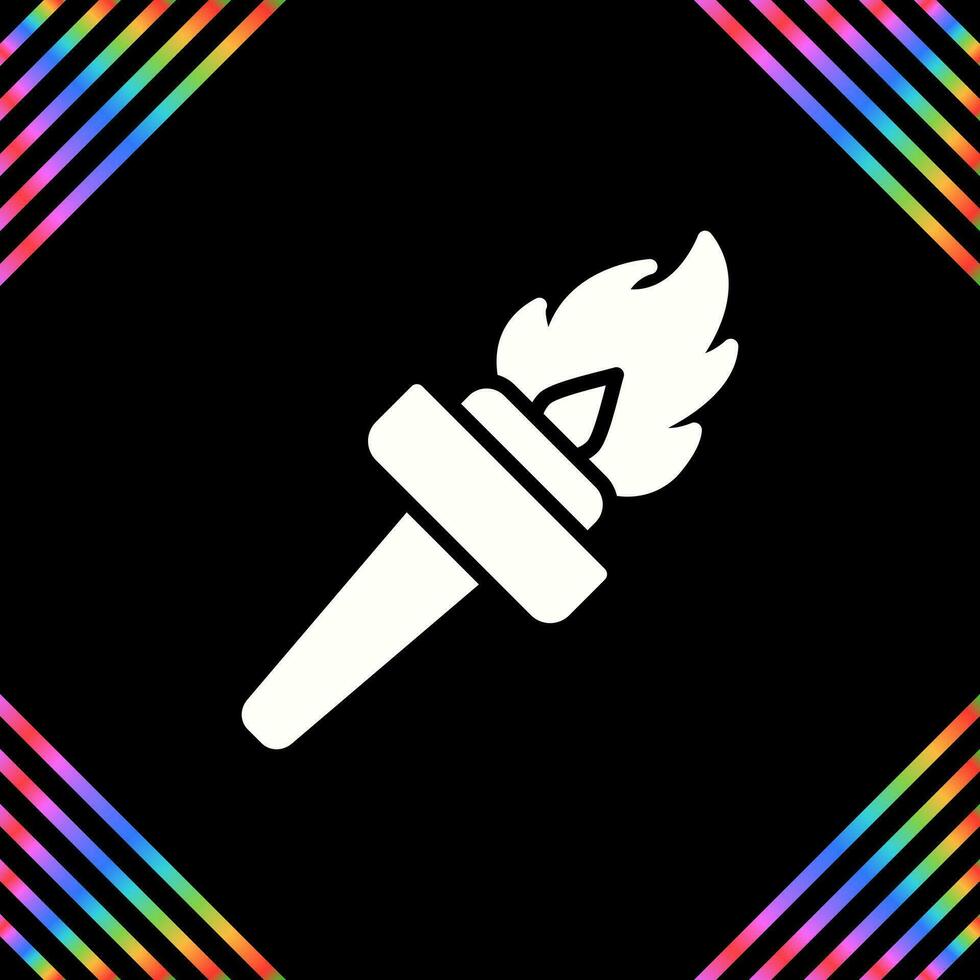 Torch Vector Icon