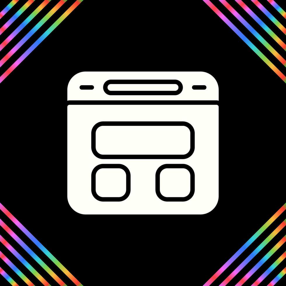 Browser Vector Icon