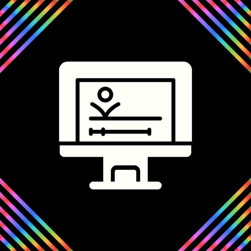 Motion Graphic Vector Icon