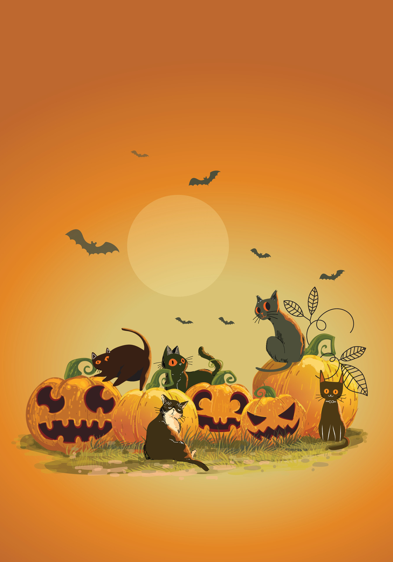 cute halloween backgrounds for iphone