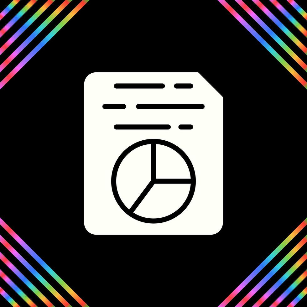 Document Insert Diagram Vector Icon