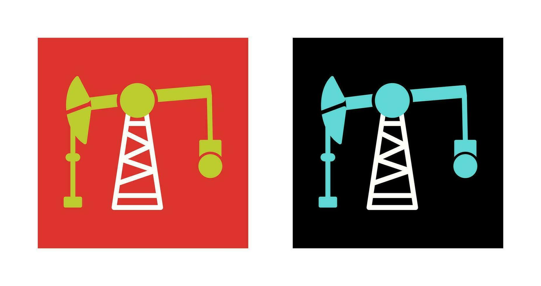 Pumpjack Vector Icon