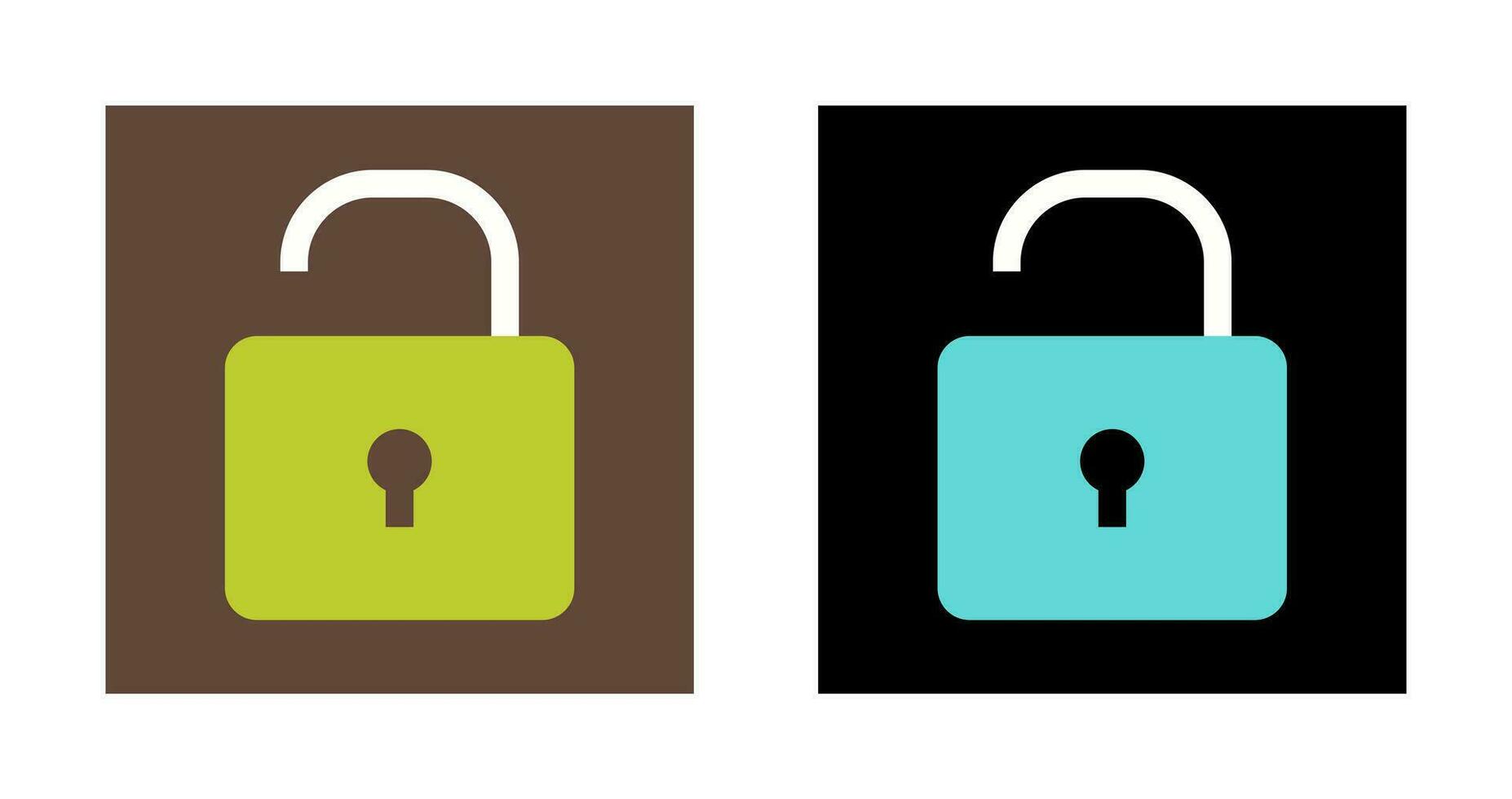 Open Lock Vector Icon
