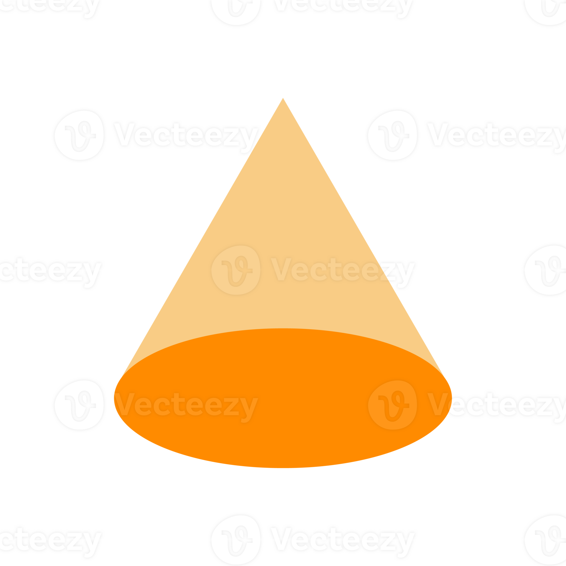 illustration-of-cone-shape-27742466-png