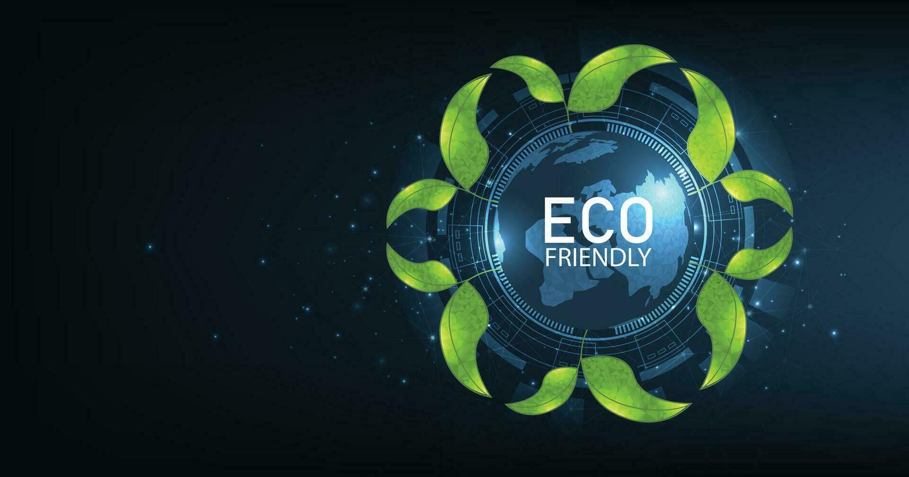 Eco Friendly concept. vector