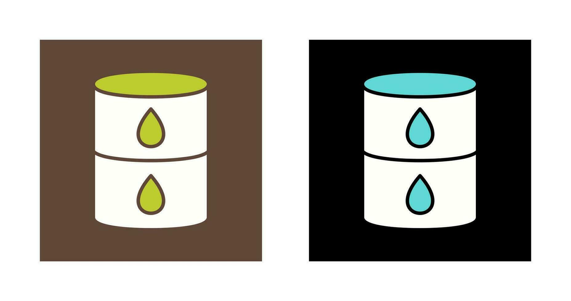 Oil Barrel Vector Icon
