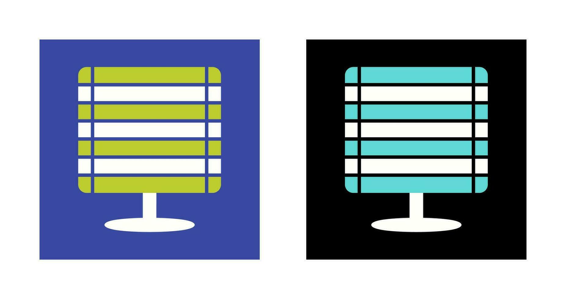 Infrared Heater Vector Icon