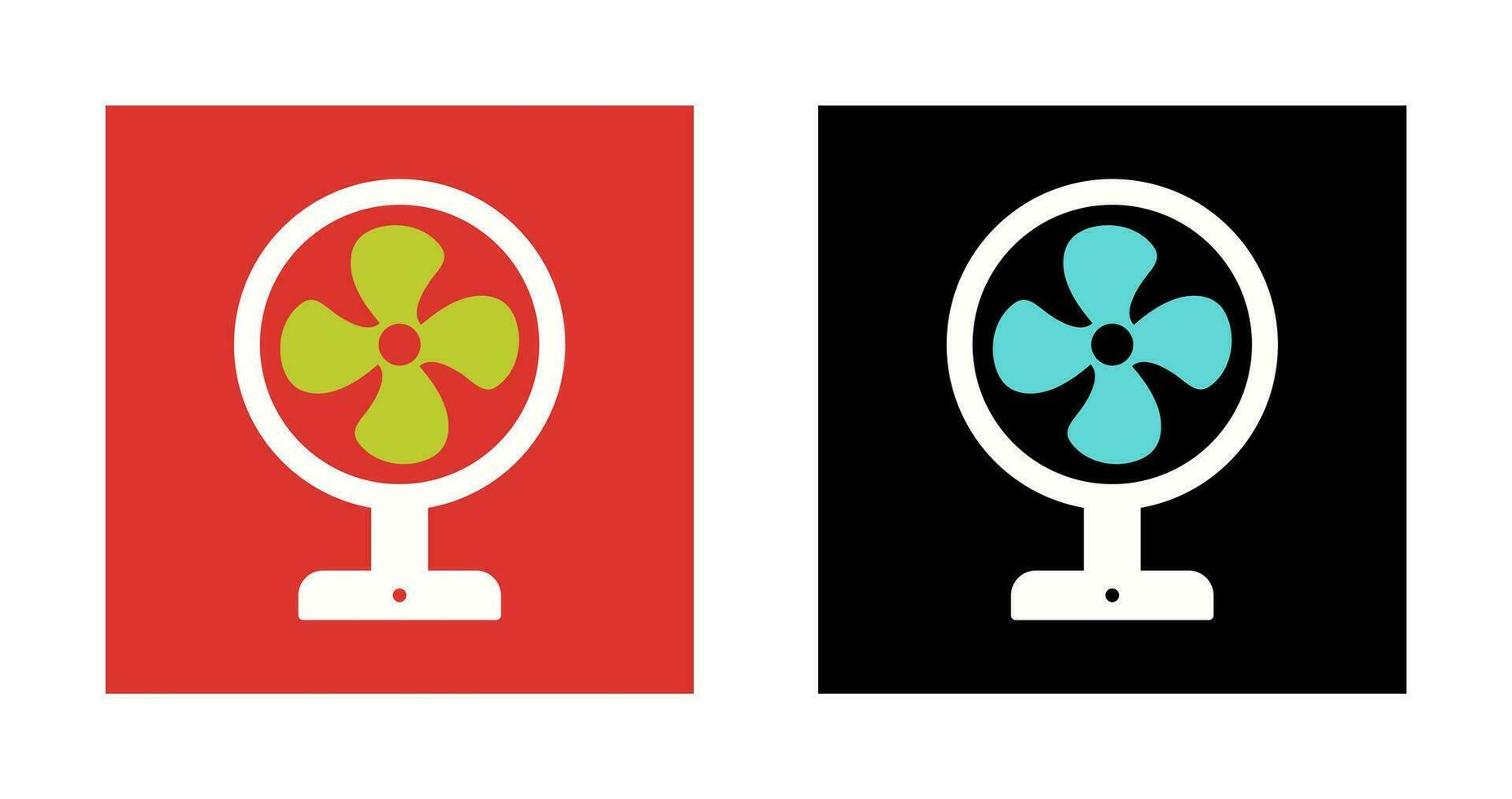 Electric Fan Vector Icon