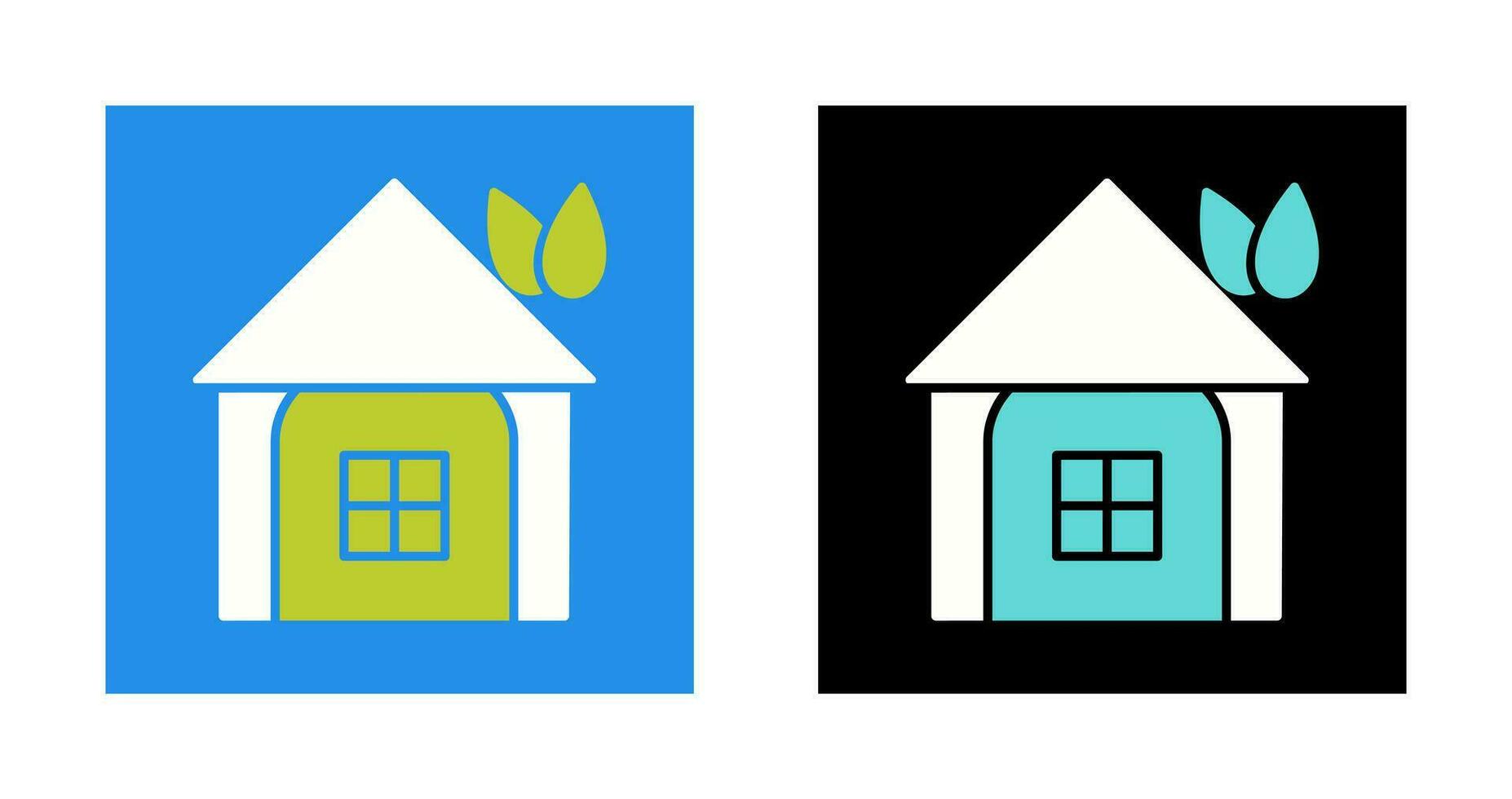 Eco friendly House Vector Icon