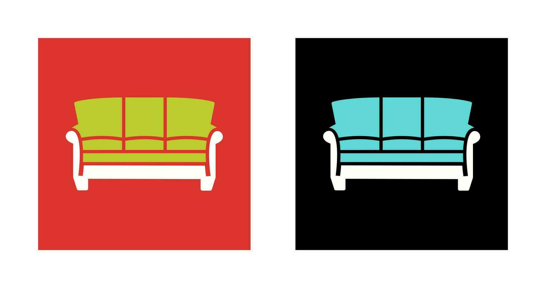 Large Sofa Vector Icon