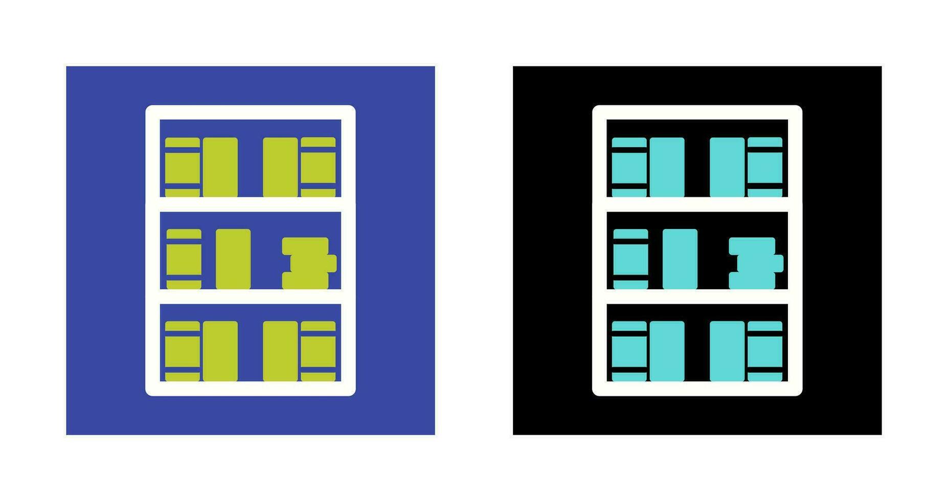 Book Shelf Vector Icon