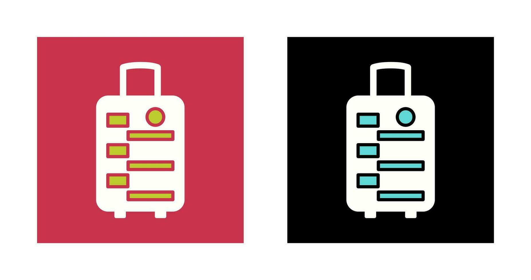 Luggage Bag Vector Icon