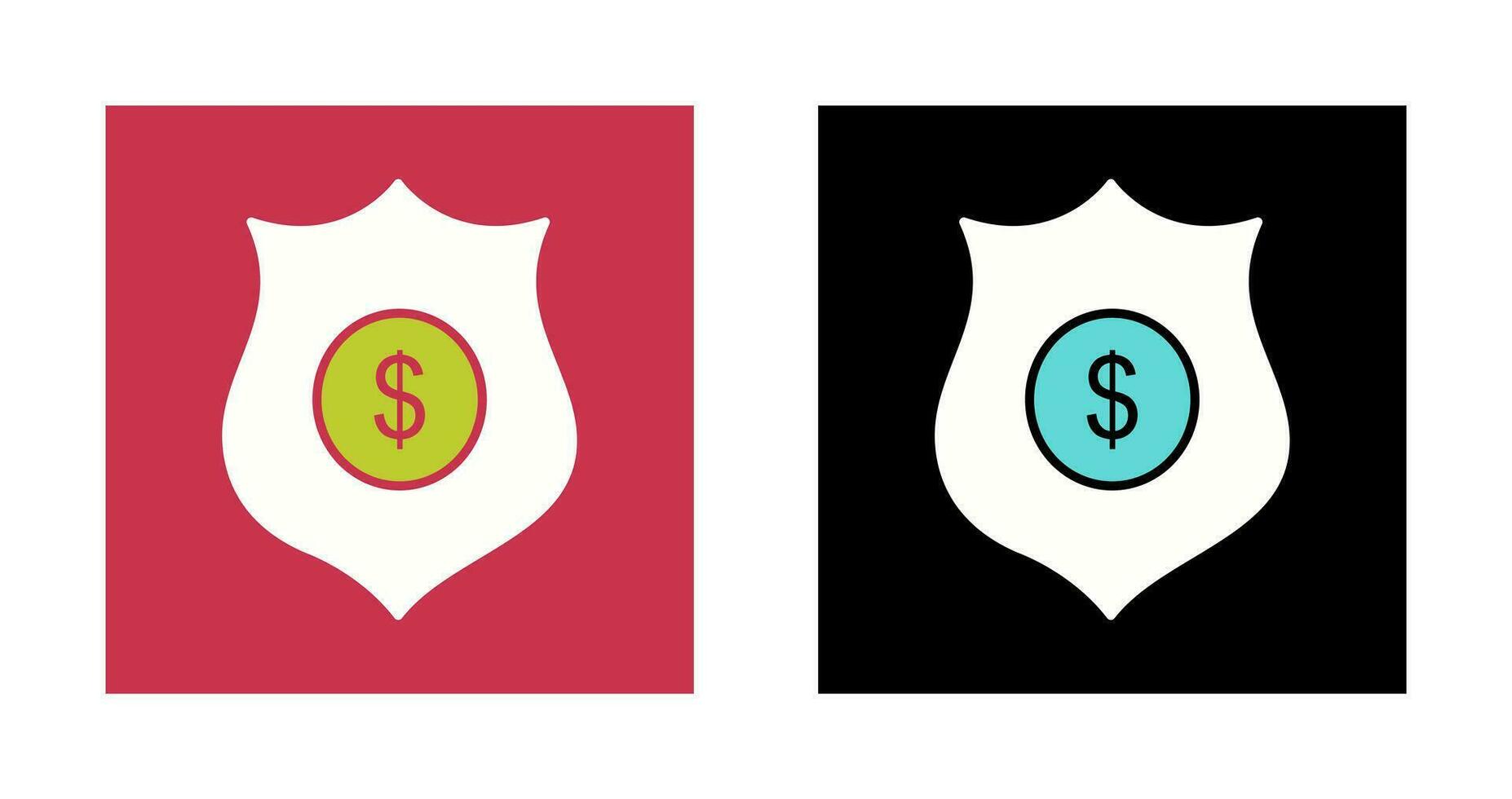 Dollar Badge Vector Icon