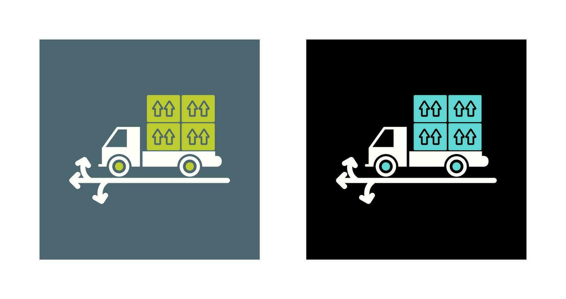 Multiple Delivery Points Vector Icon