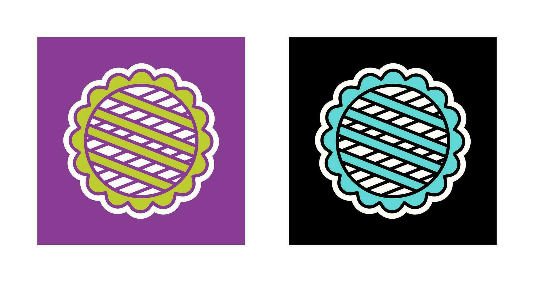 Apple Pie Vector Icon