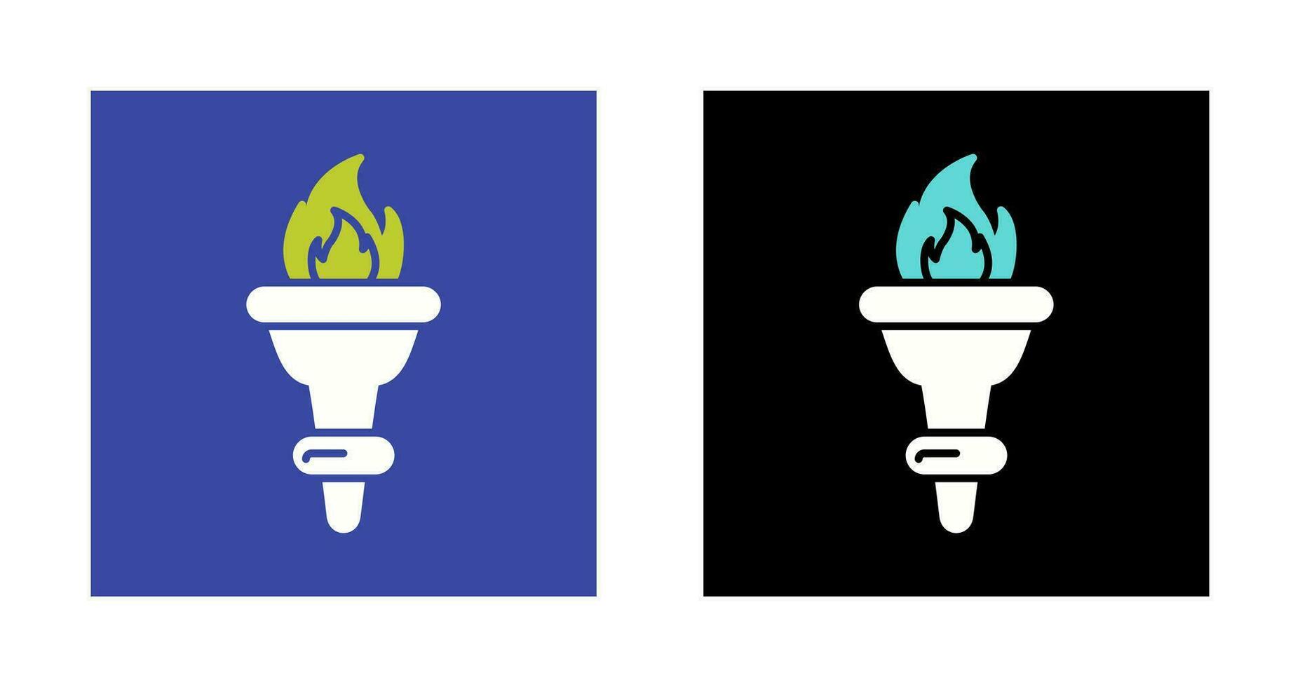 Torch Vector Icon