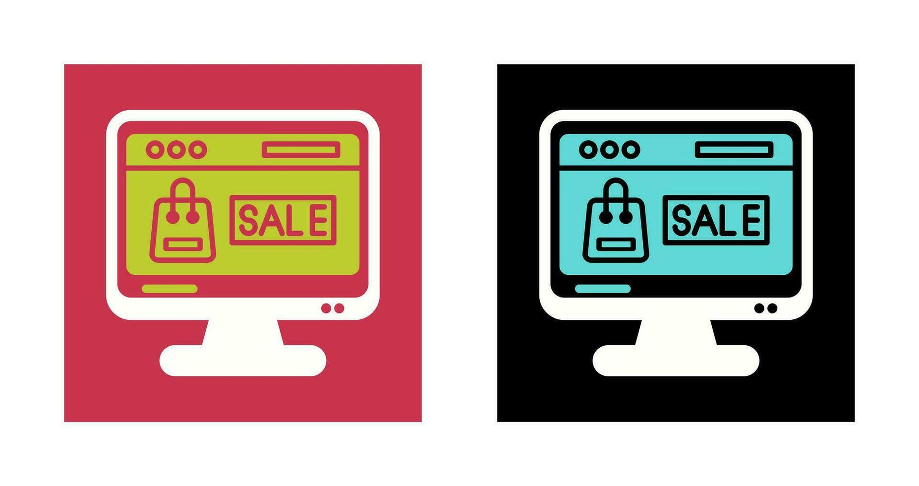 Online Sale Vector Icon