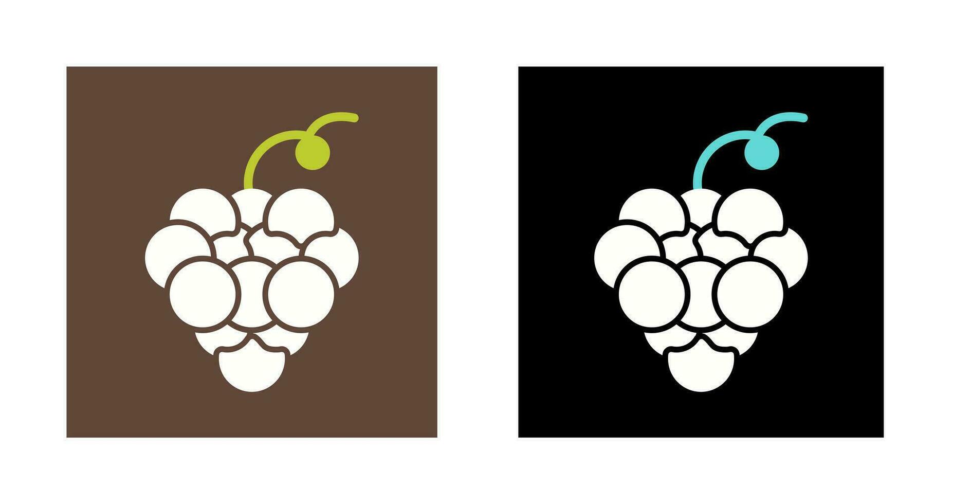 Grapes Vector Icon