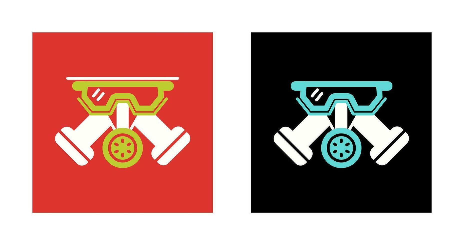 Gas Mask Vector Icon