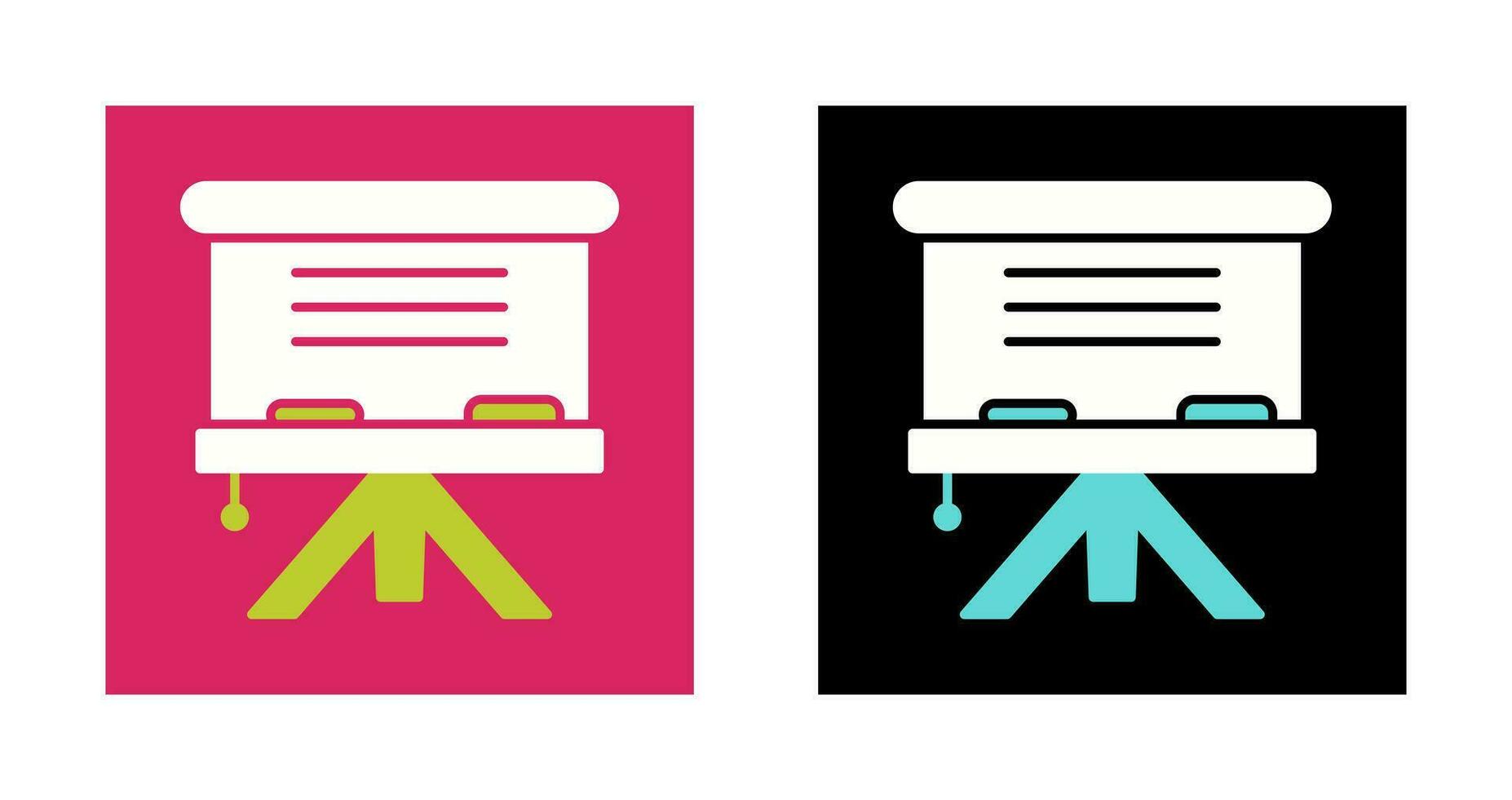 Whiteboard Vector Icon