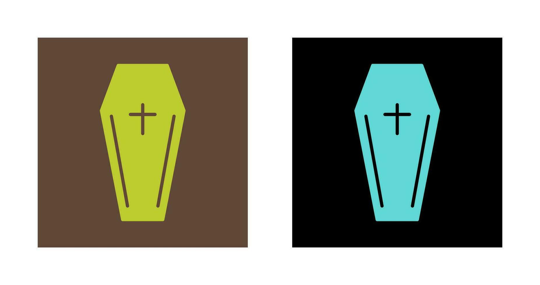 Coffin Vector Icon