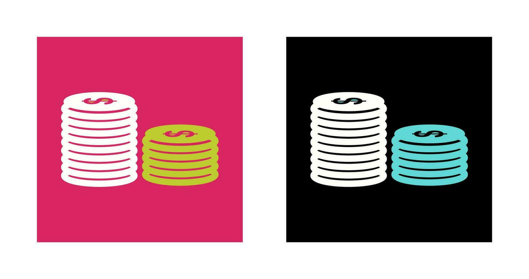 Stack of Coins Vector Icon