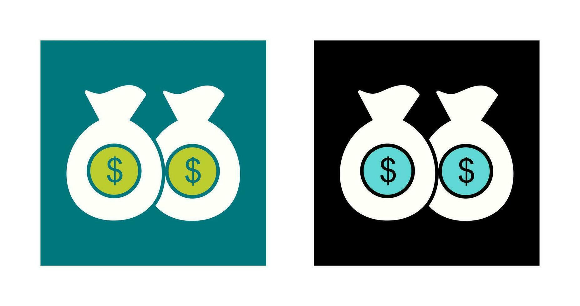 Money Bags Vector Icon