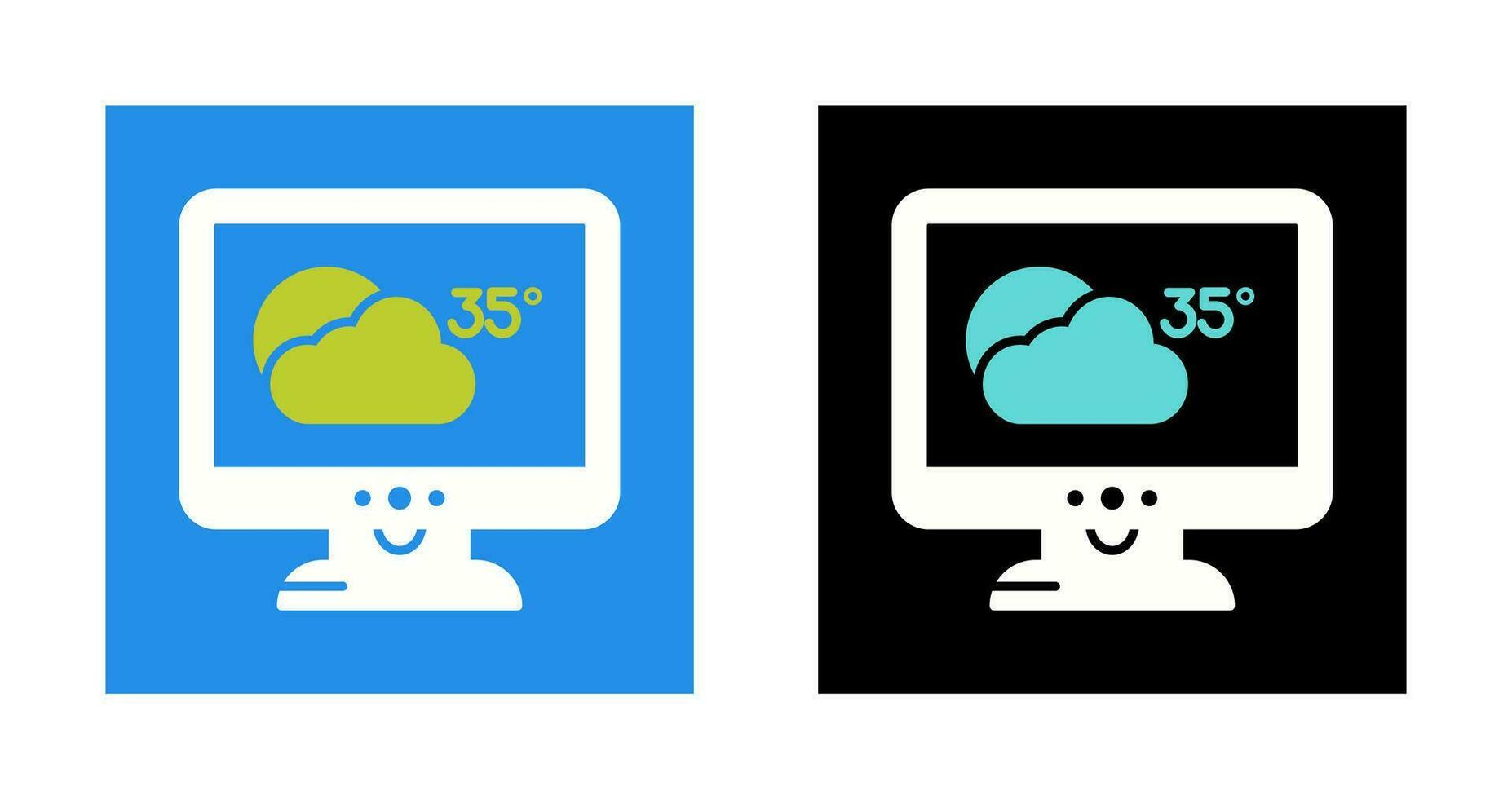 Weather Forecast Vector Icon