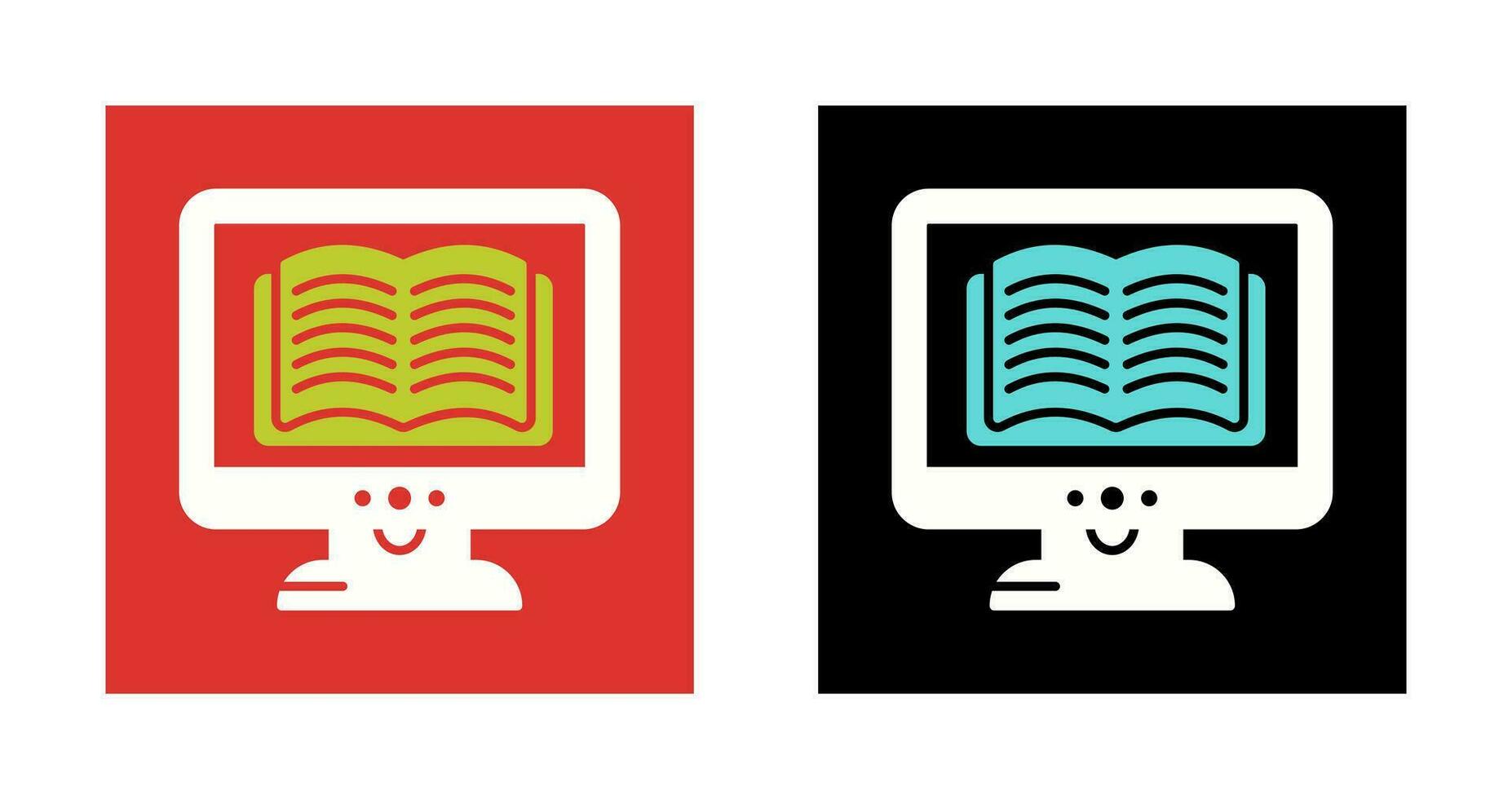 Ebook Lcd Vector Icon