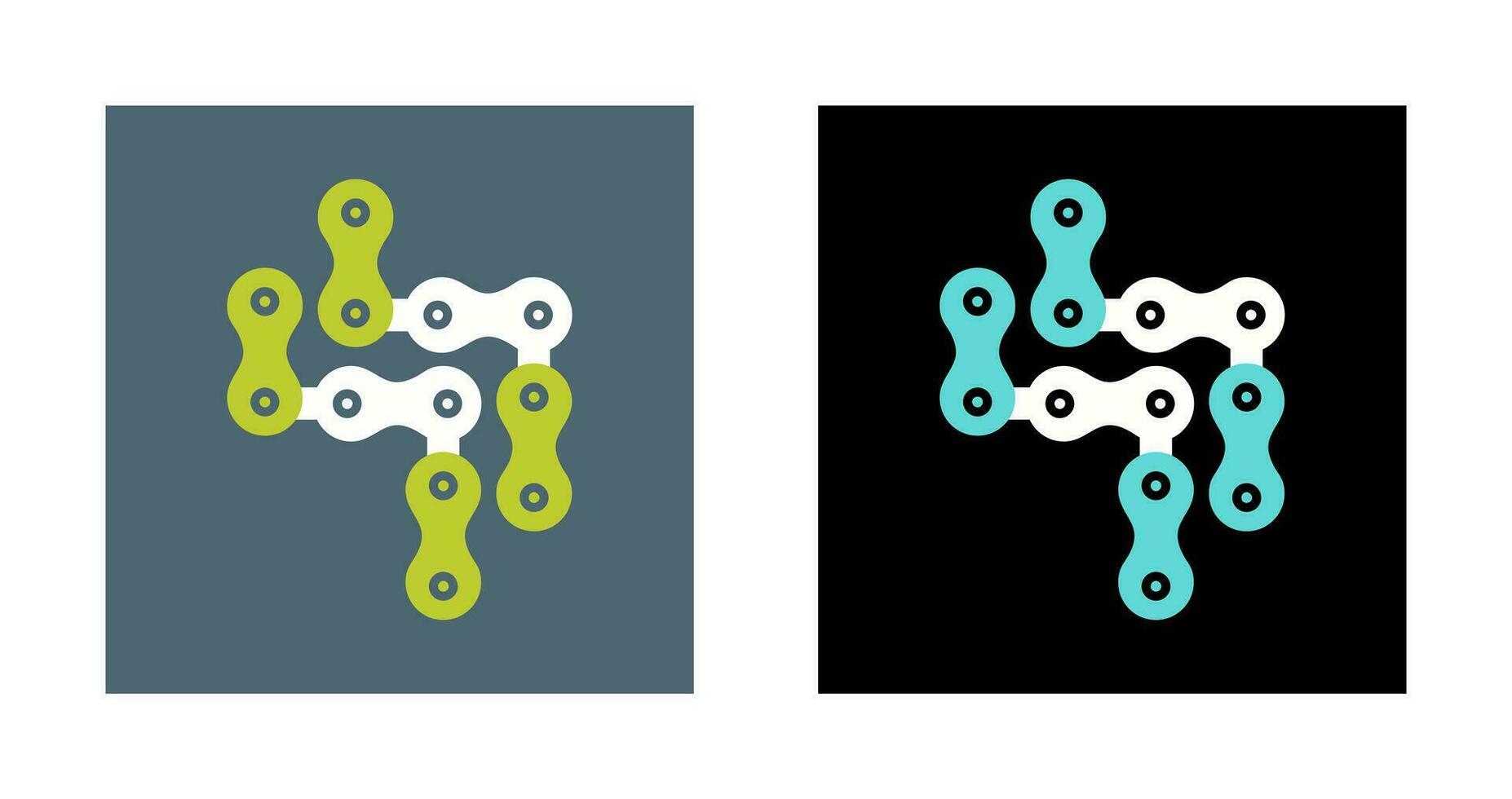 Cycle Chain Vector Icon