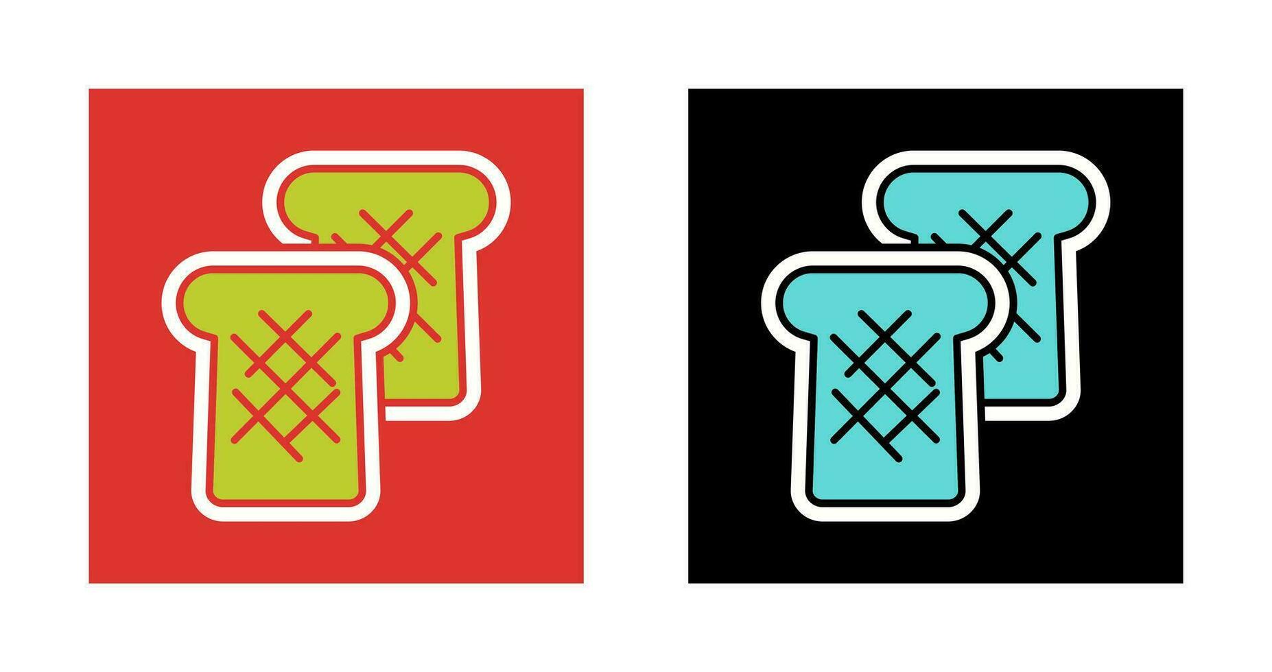 Toast Bread Vector Icon